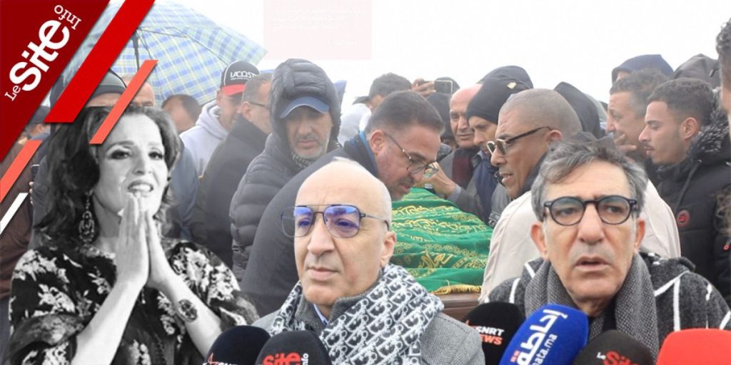 تشييع جنازة الفنانة نعيمة سميح بمقبرة سيدي امحمد ببنسليمان -فيديو