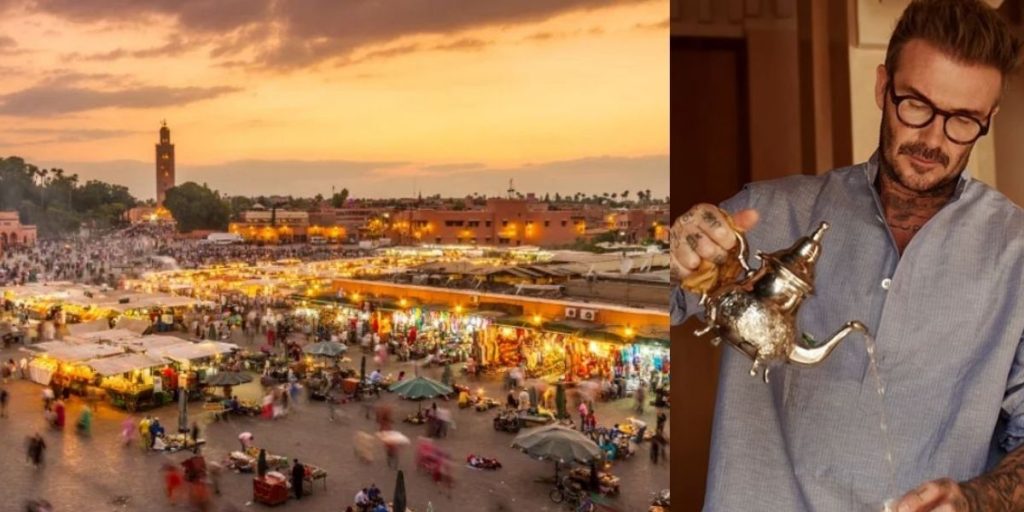 بالبراد المغربي.. ديفيد بيكهام يختار مراكش لتصوير أحدث إعلاناته -فيديو