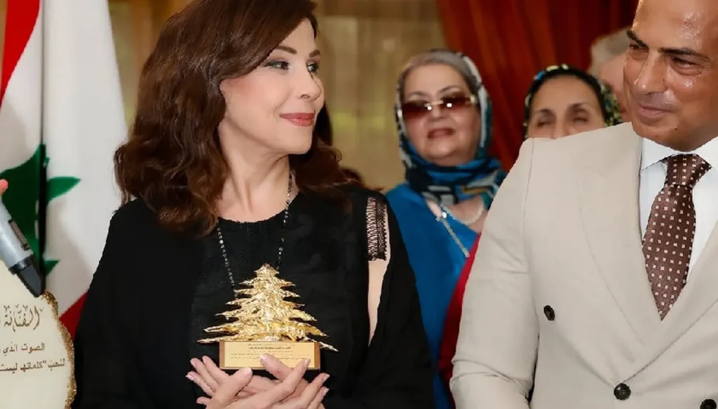 ماجدة الرومي توجه رسالة إلى الملك محمد السادس خلال تكريمها في السفارة اللبنانية بالمغرب